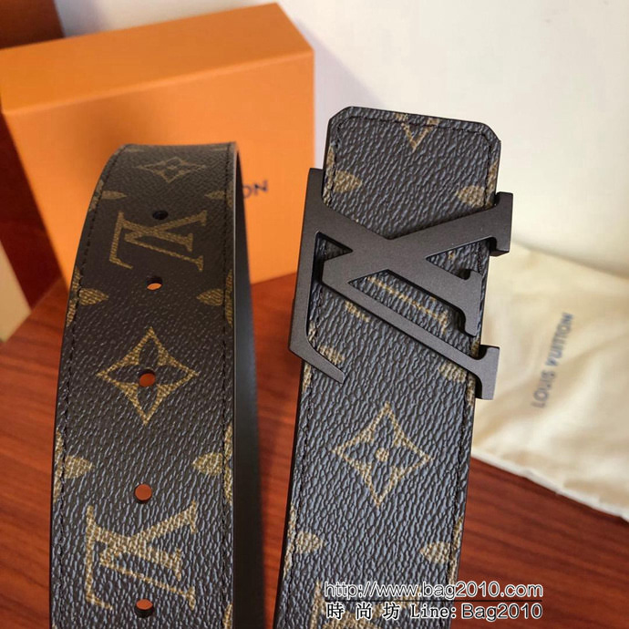路易威登LV 原單品質 經典老花 百搭款男士皮帶 M9806  xfp1394